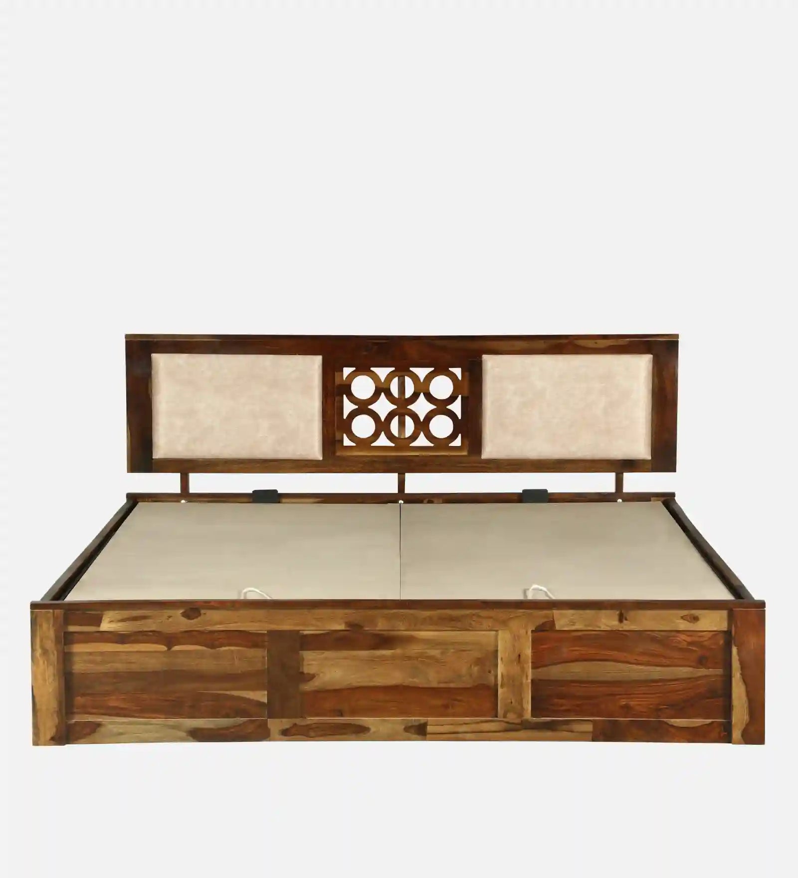 wooden queen size hydraulic storage bed mattress platform top base india