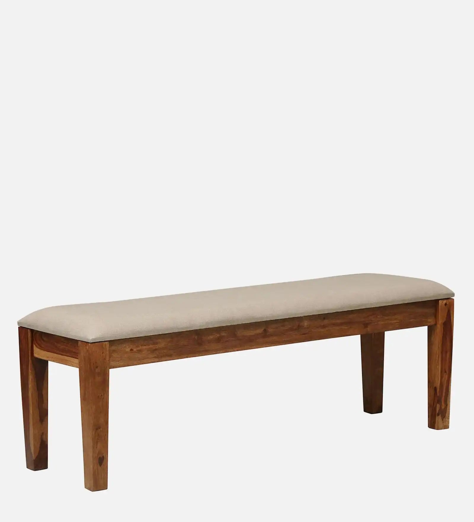 Modern natural wood six-seater dining table set solid wood Oslo design for stylish interiors