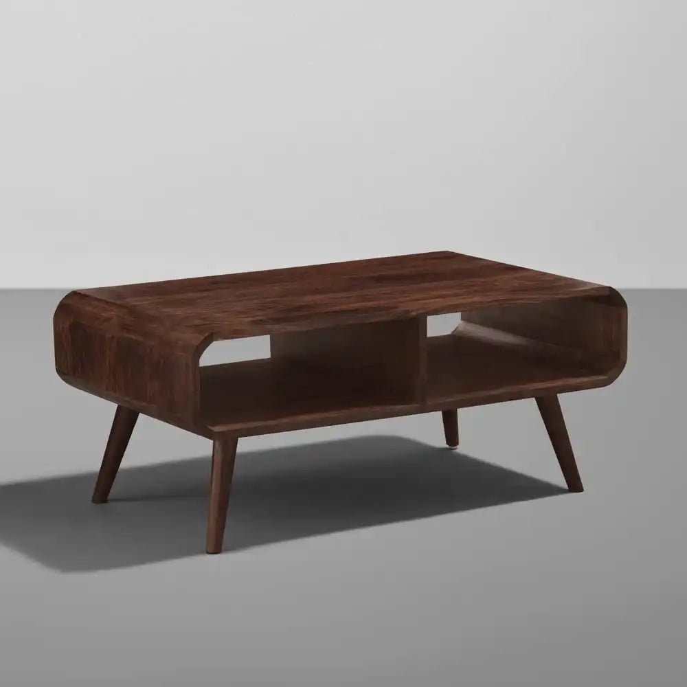 Modern Shashwat wooden center table solid sheesham coffee table design