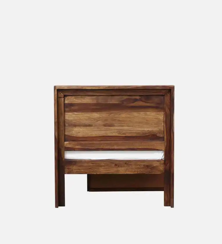 Modern sheesham single bed with drawer Moscow solid wood bed India