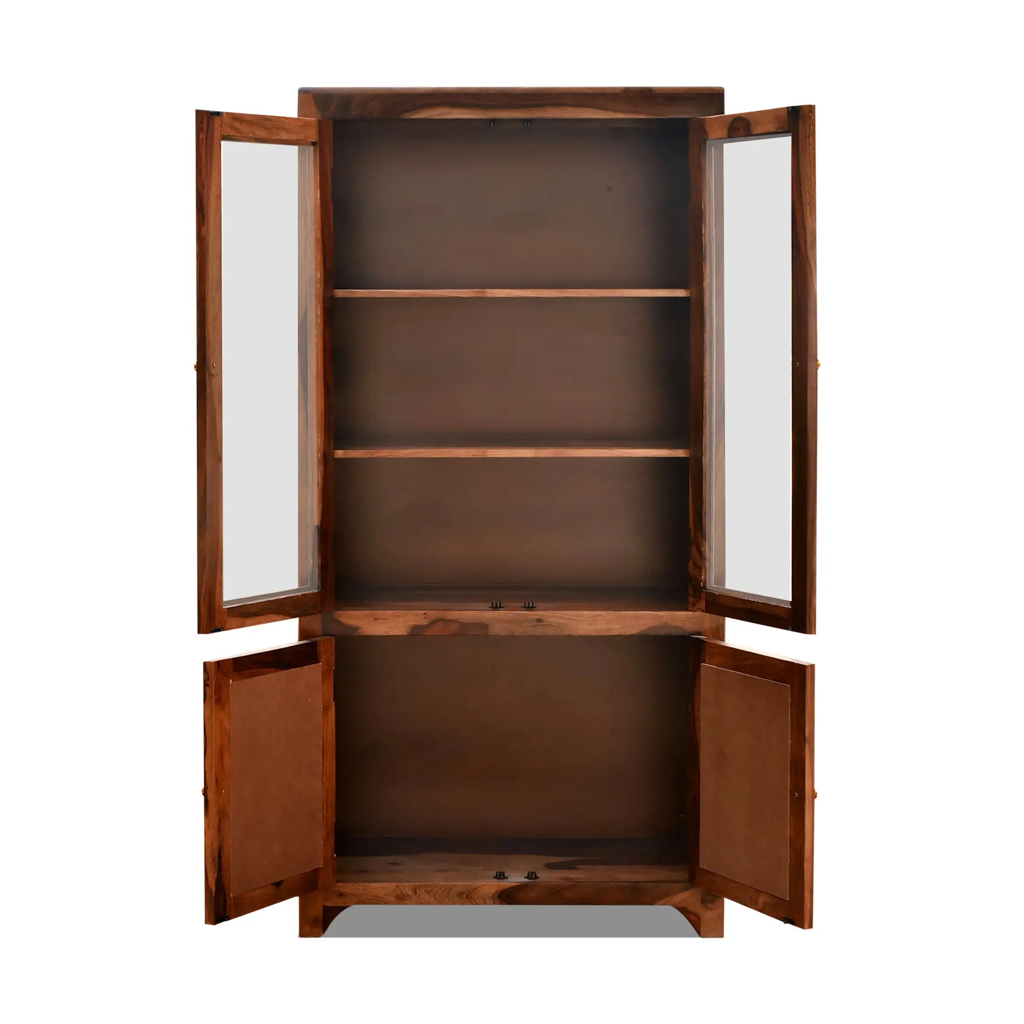 Modern sheesham wood bookshelf wooden bookcase for study room