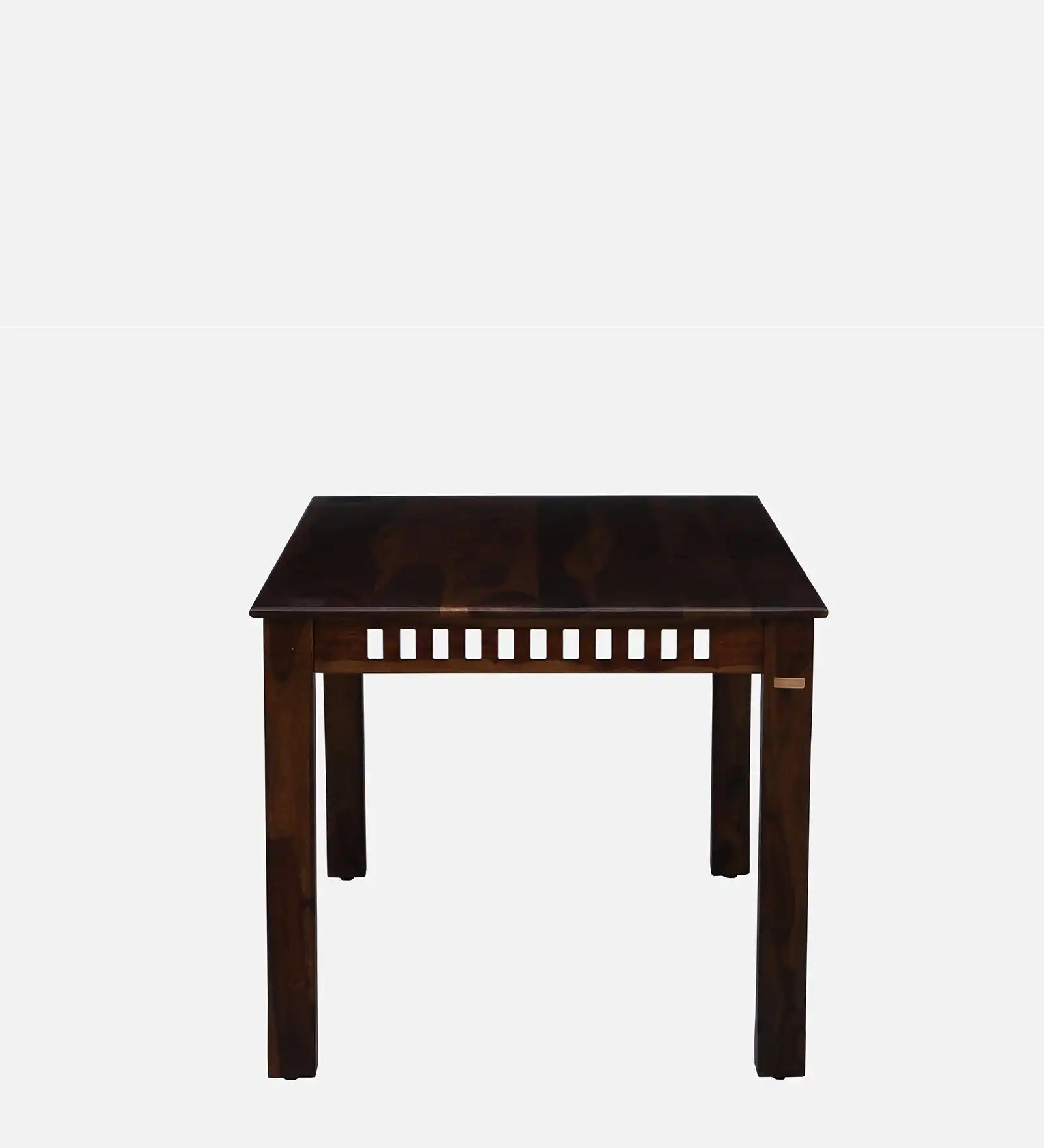 Modern sheesham wood four-seater dining table set Oasis design for stylish interiors