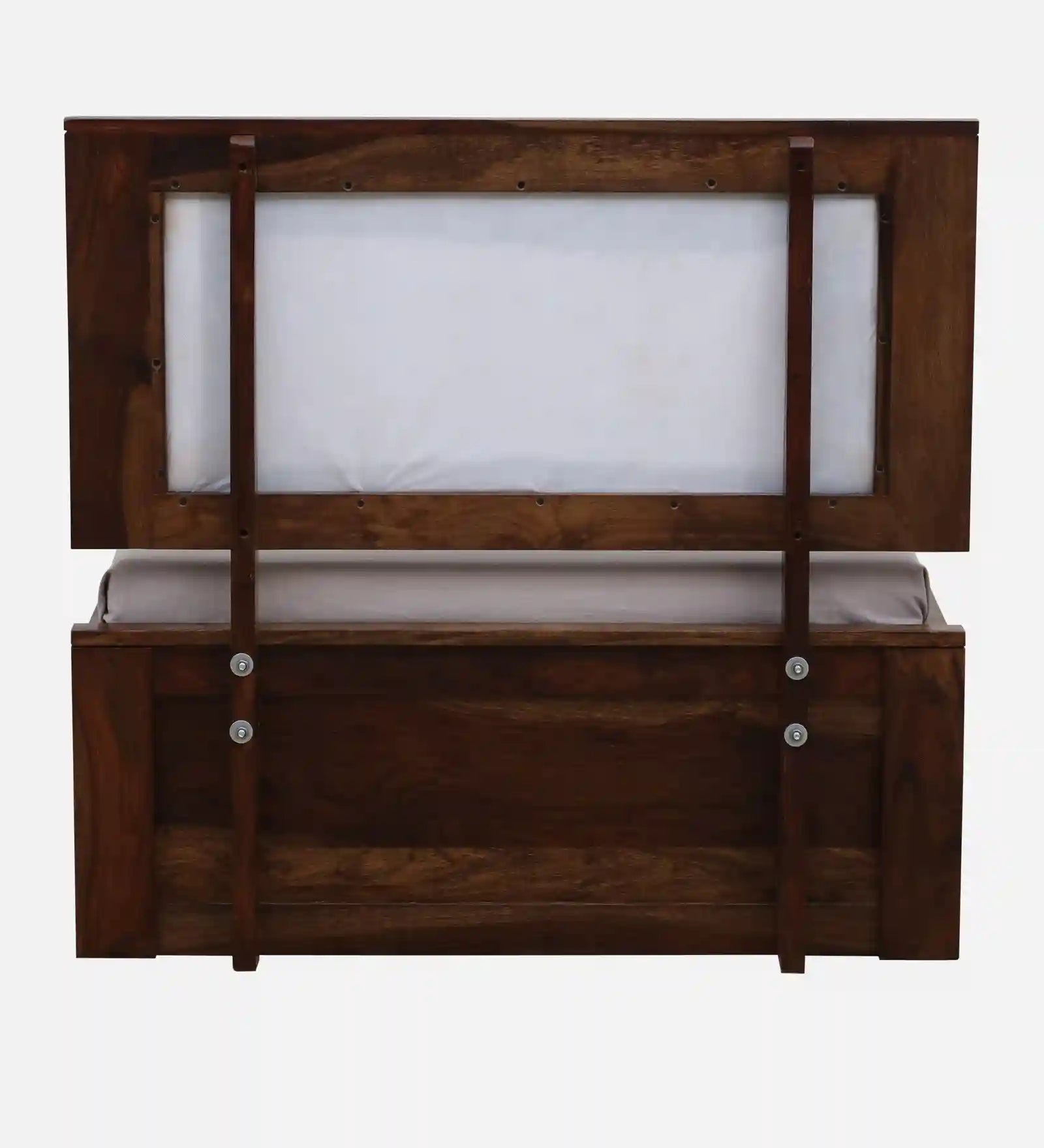 Modern solid wood single bed storage Kashtha bedroom bed India