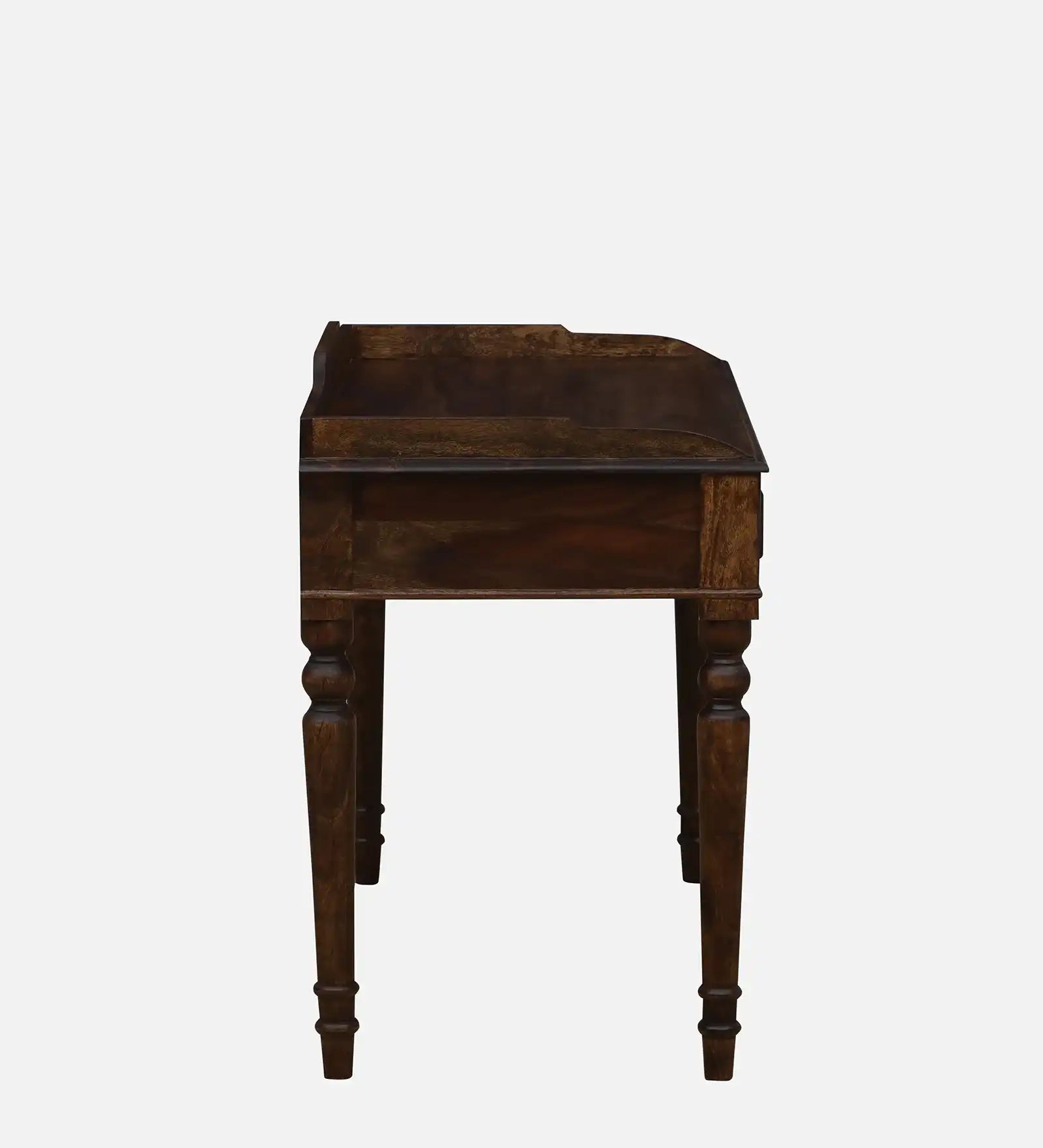 Modern solid wood study table sheesham writing desk Evelyn for home