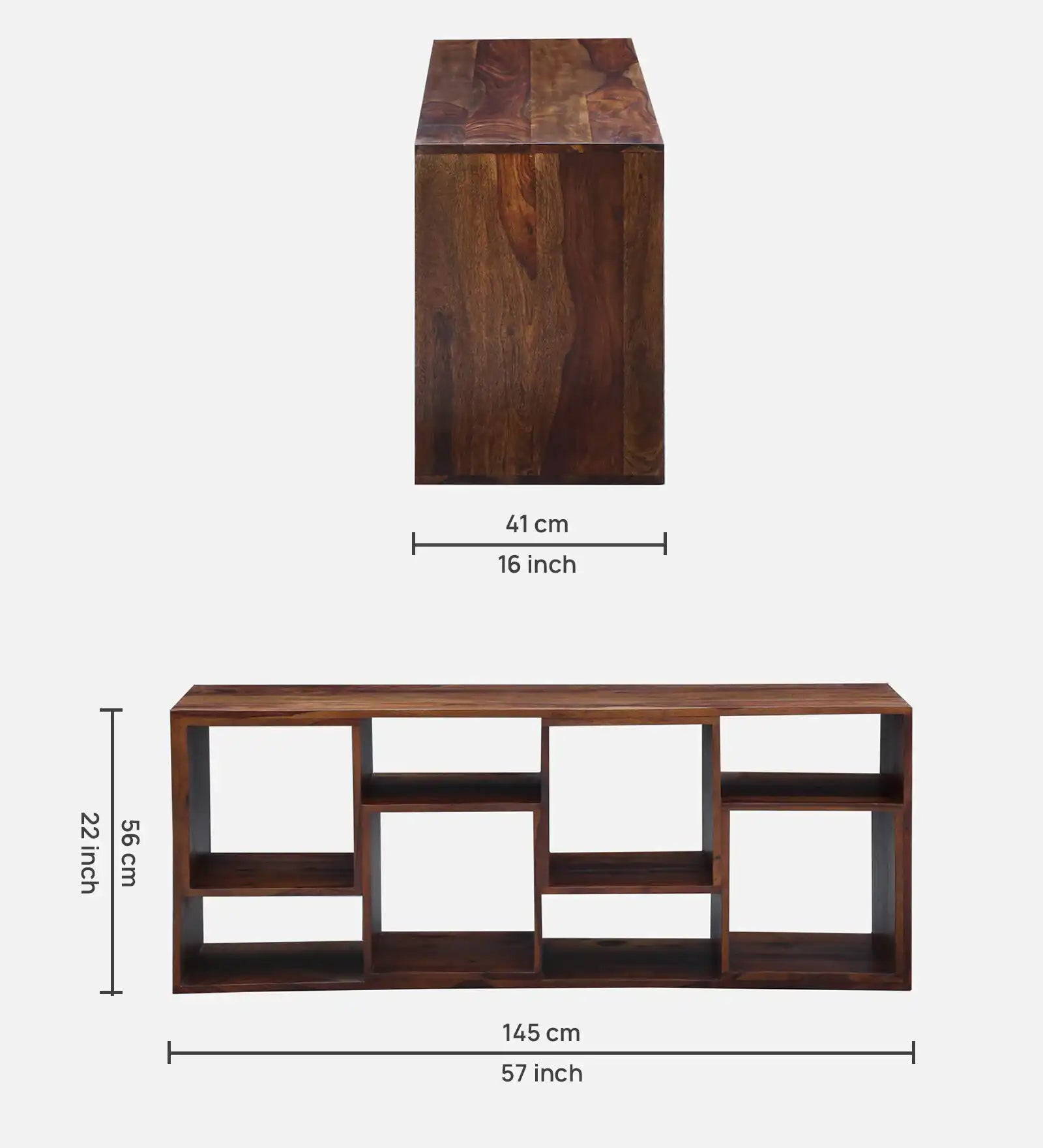 Modern solid wood tv unit sheesham tv stand Moscow for home