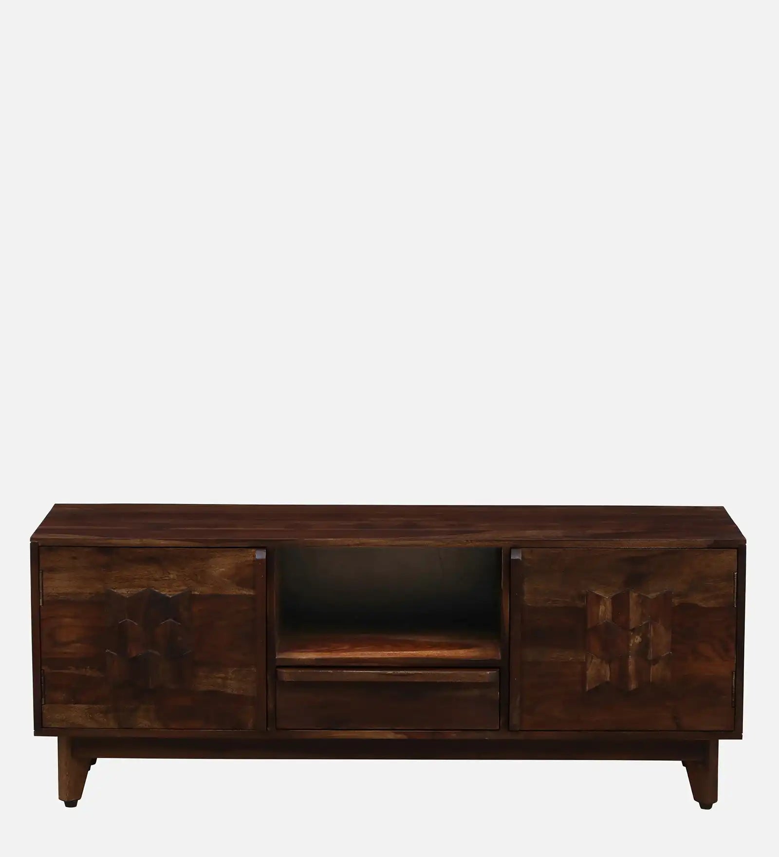 Modern solid wood tv unit sheesham tv stand Alford for home