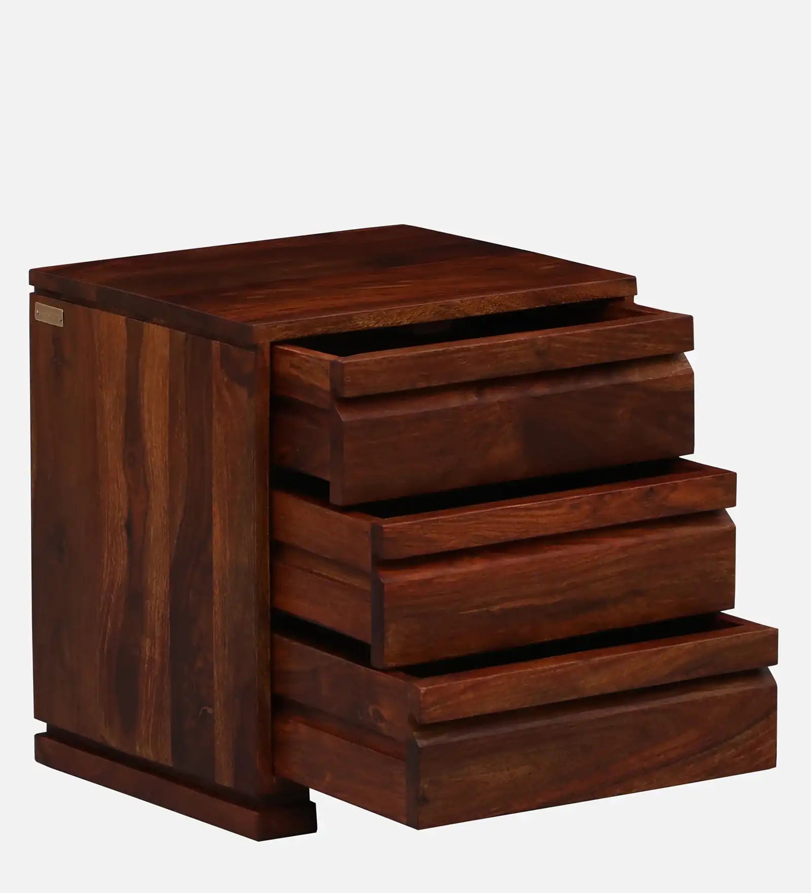 Moscow wooden bedside table with drawer classic style furniture India