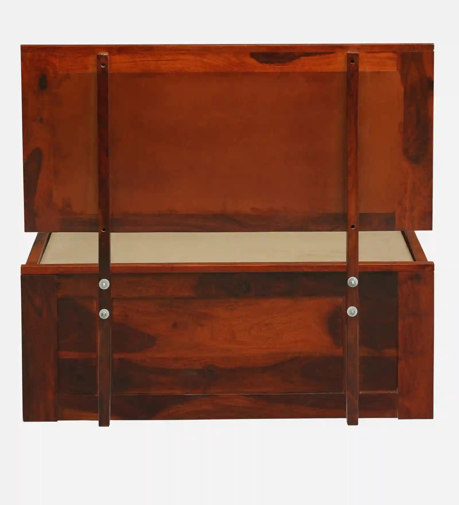 Nivasa single bed with storage heavy duty solid wood frame India