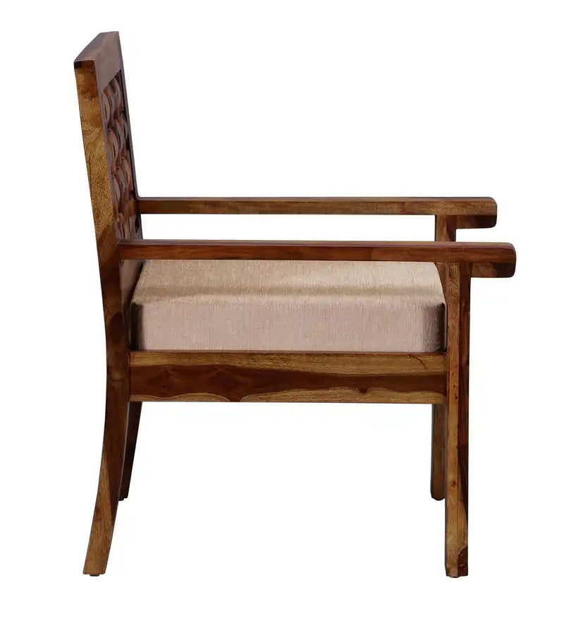niware wooden sofa chair single seater modern design