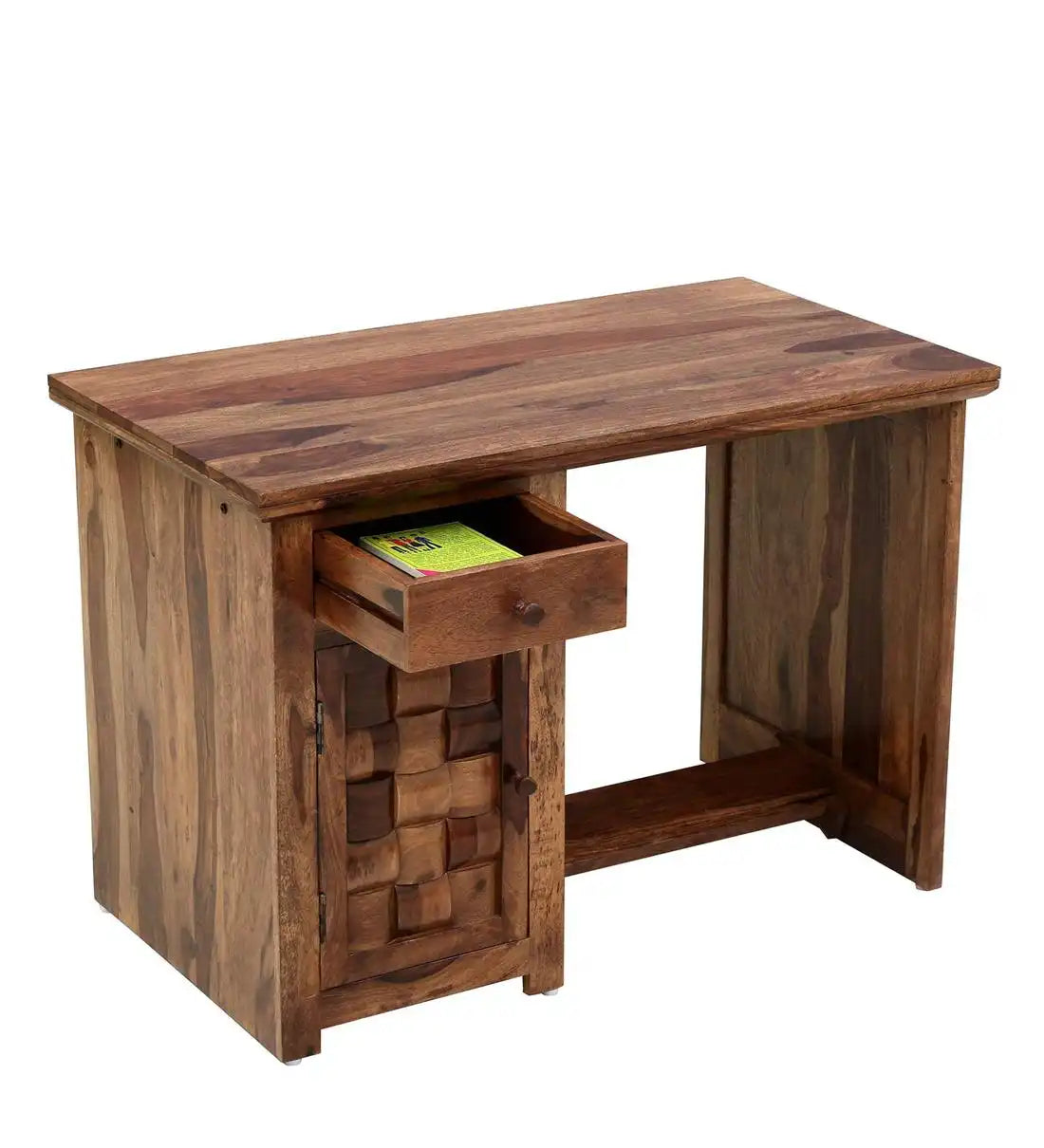 Niware writing desk solid wood sheesham study table modern design