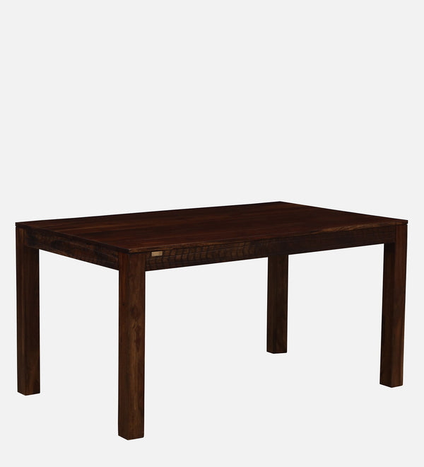 Harmonia  Solid Wood 6 Seater Dining Table In Provincial Teak Finish by Rajwada