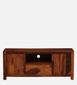 Harmonia  Solid Wood TV Console for TVs up to 55" In Honey Oak Finish  By Rajwada