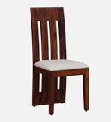 Porto Solid Wood Dining Chair (Set of 2) in Honey Oak Finish by Rajwada