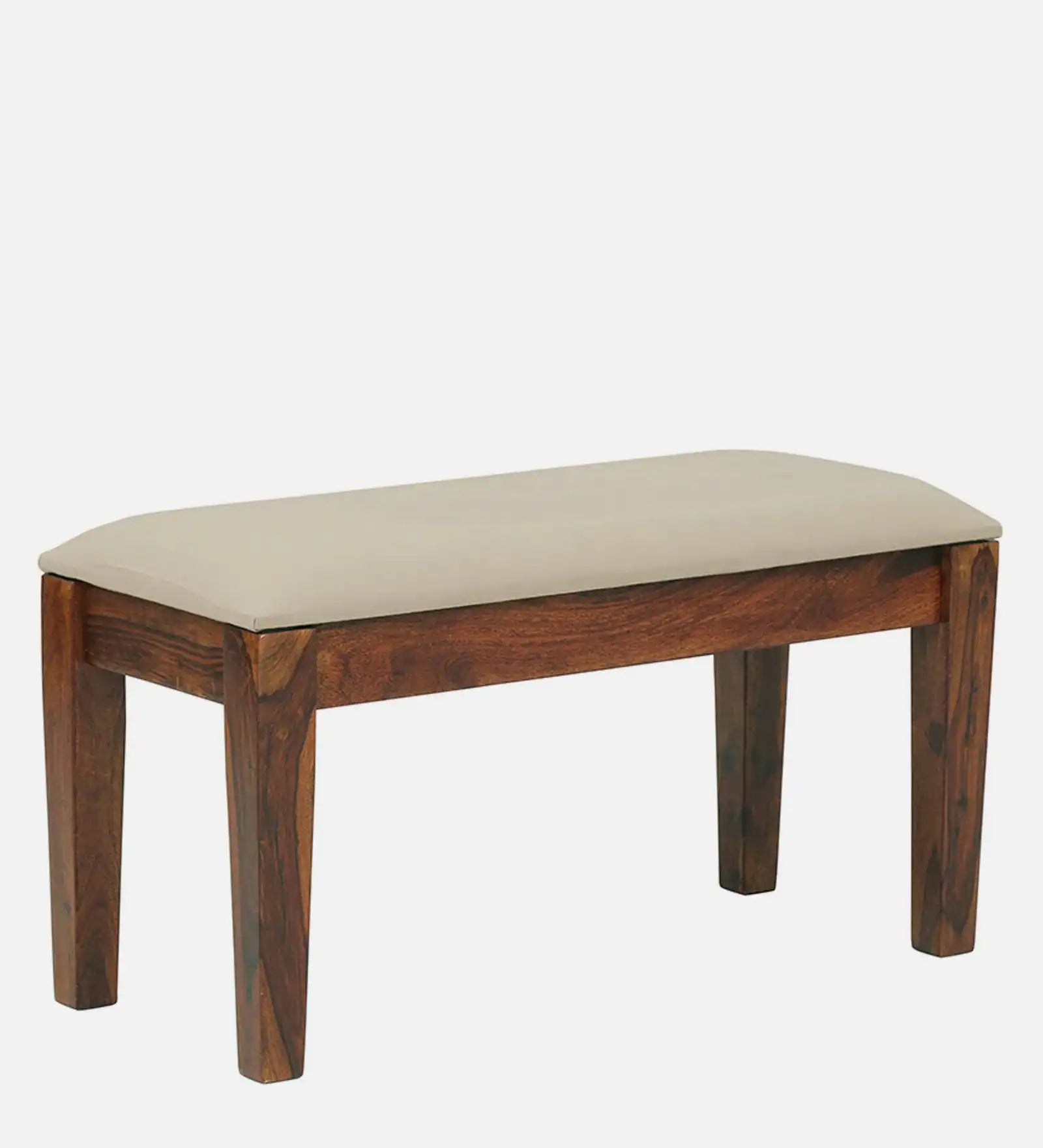 Oslo sheesham wood four seater dining table set walnut finish luxury wooden furniture