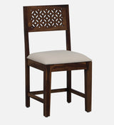 Penza Solid Wood Dining Chair (Set Of 2) In Provincial Teak Finish By Rajwada