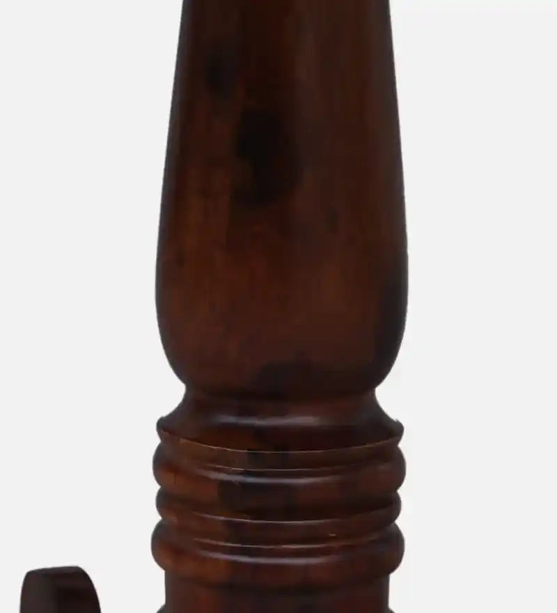 Premium round sheesham wood dining table crafted from durable solid wood