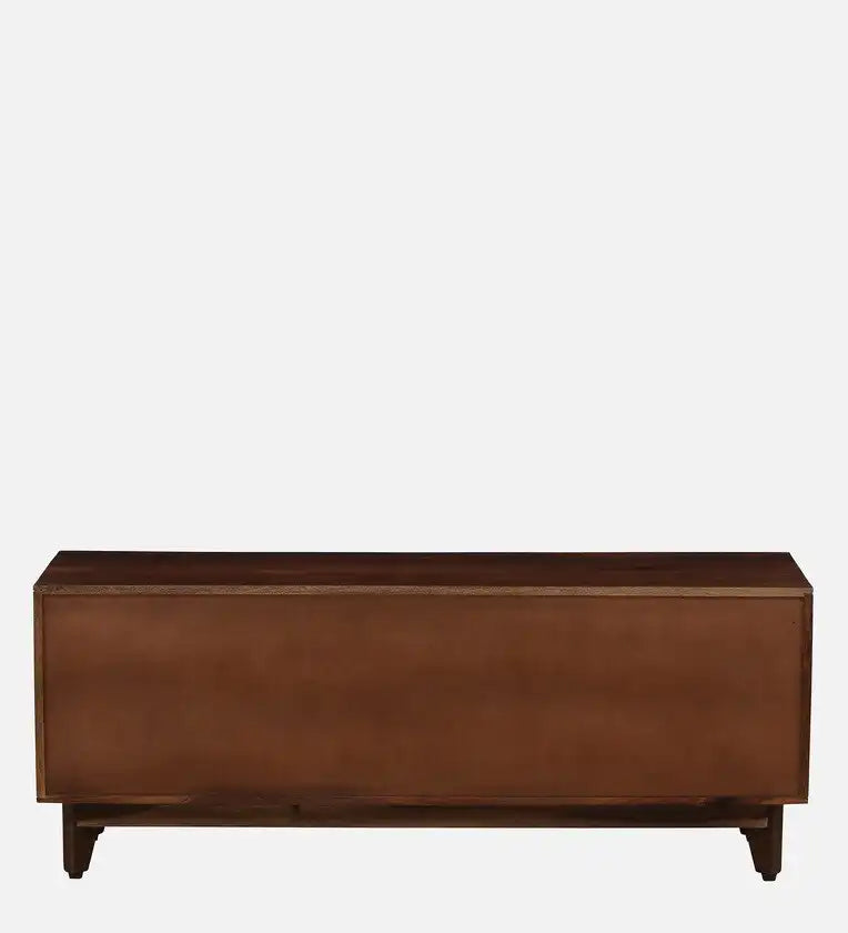 Premium sheesham wood tv unit Alford tv console with drawers