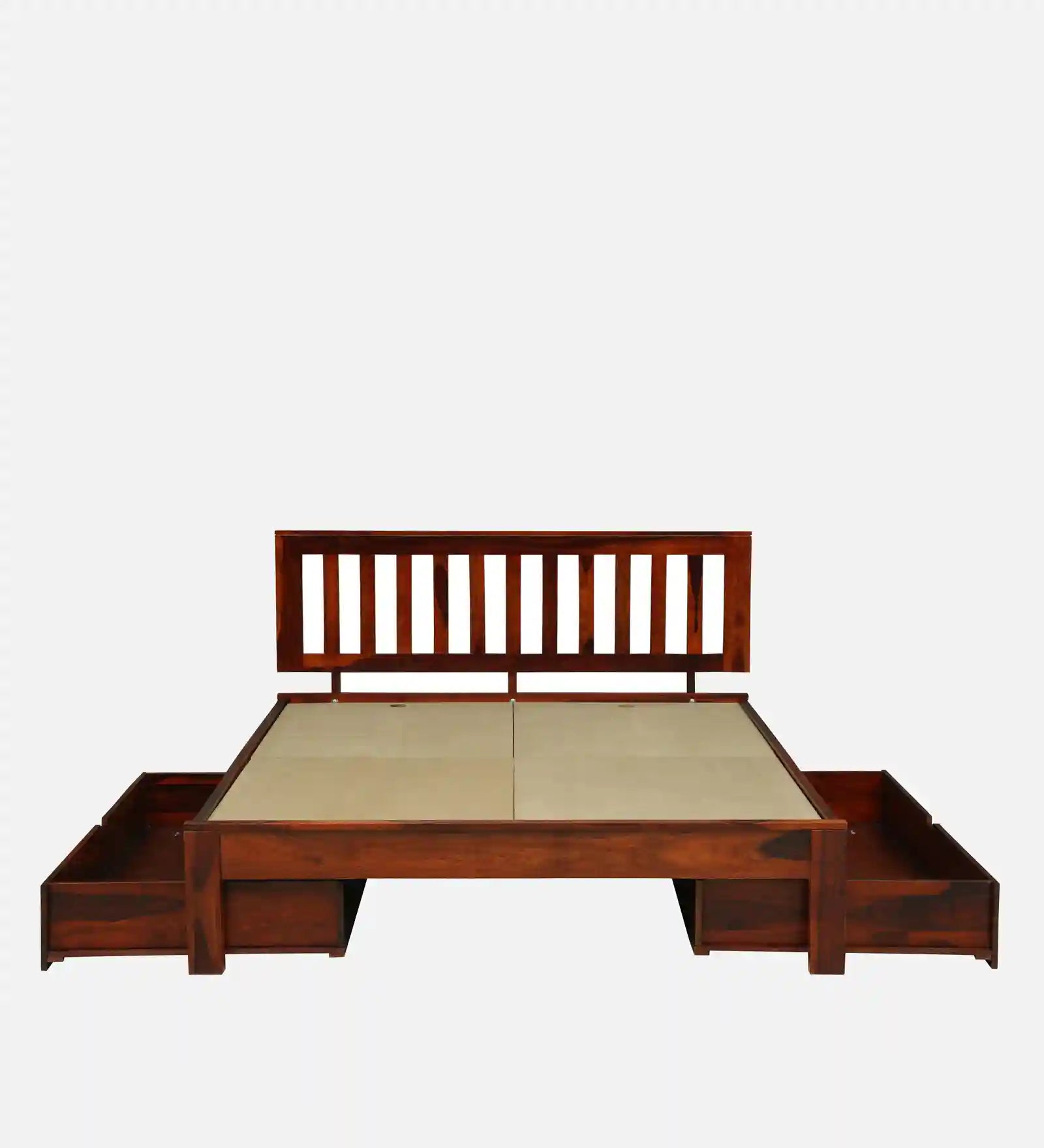 king size wooden bed room layout placement drawer storage furniture india