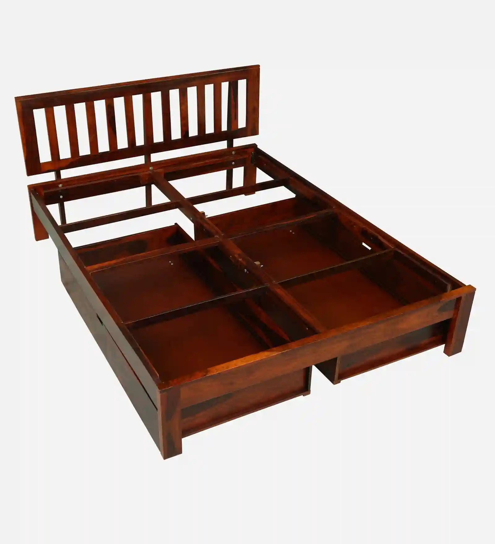 queen size wooden bed room layout placement drawer storage furniture india