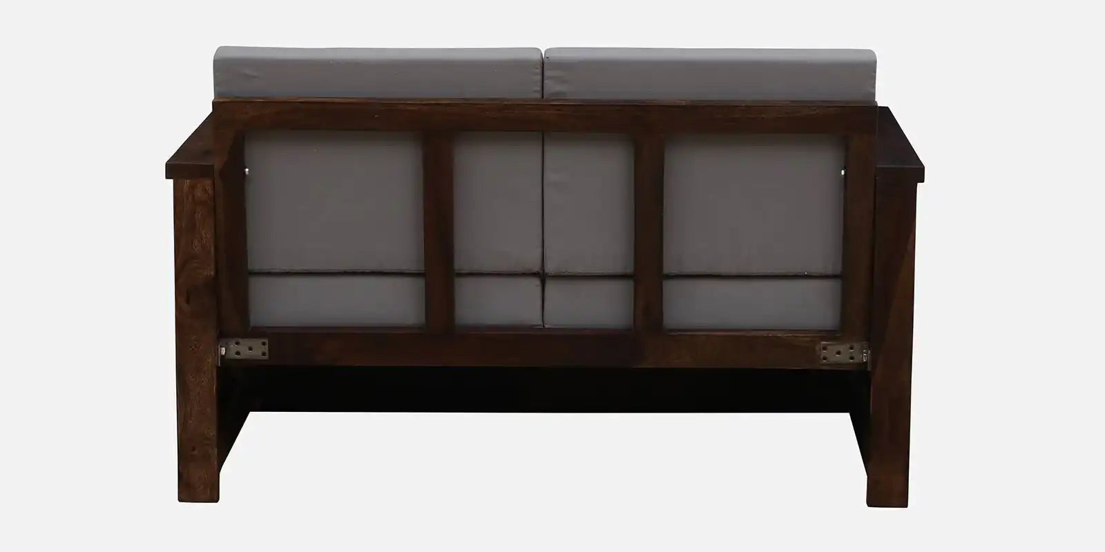 Rudra wooden 2 seater sofa solid sheesham lounge seating design