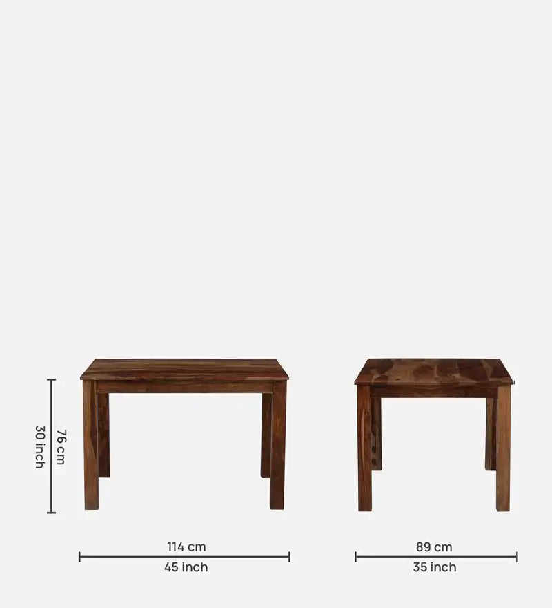 Heavy duty solid wood dining table designed for long lasting durability
