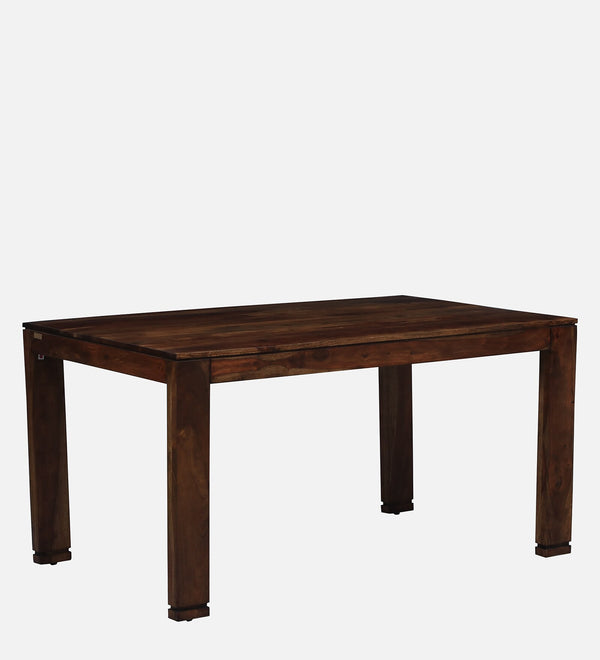 Moscow  Solid Wood 6 Seater Dining Table In Provincial Teak Finish By Rajwada