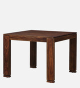 Moscow  Solid Wood 4 Seater Dining Set In Provincial Teak Finish By Rajwada