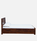 Moscow  Solid Wood Bed With Box Storage In Provincial Teak Finish By Rajwada