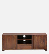 Moscow  Solid Wood Large TV Console for TVs up to 55" In Provincial Teak Finish By Rajwada