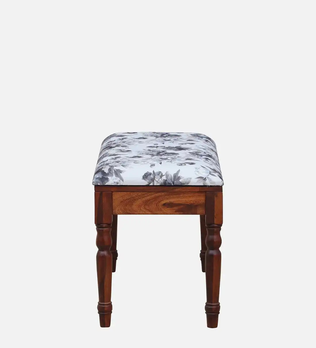 Sheerel sheesham wood four seater dining table set natural finish minimalist desi