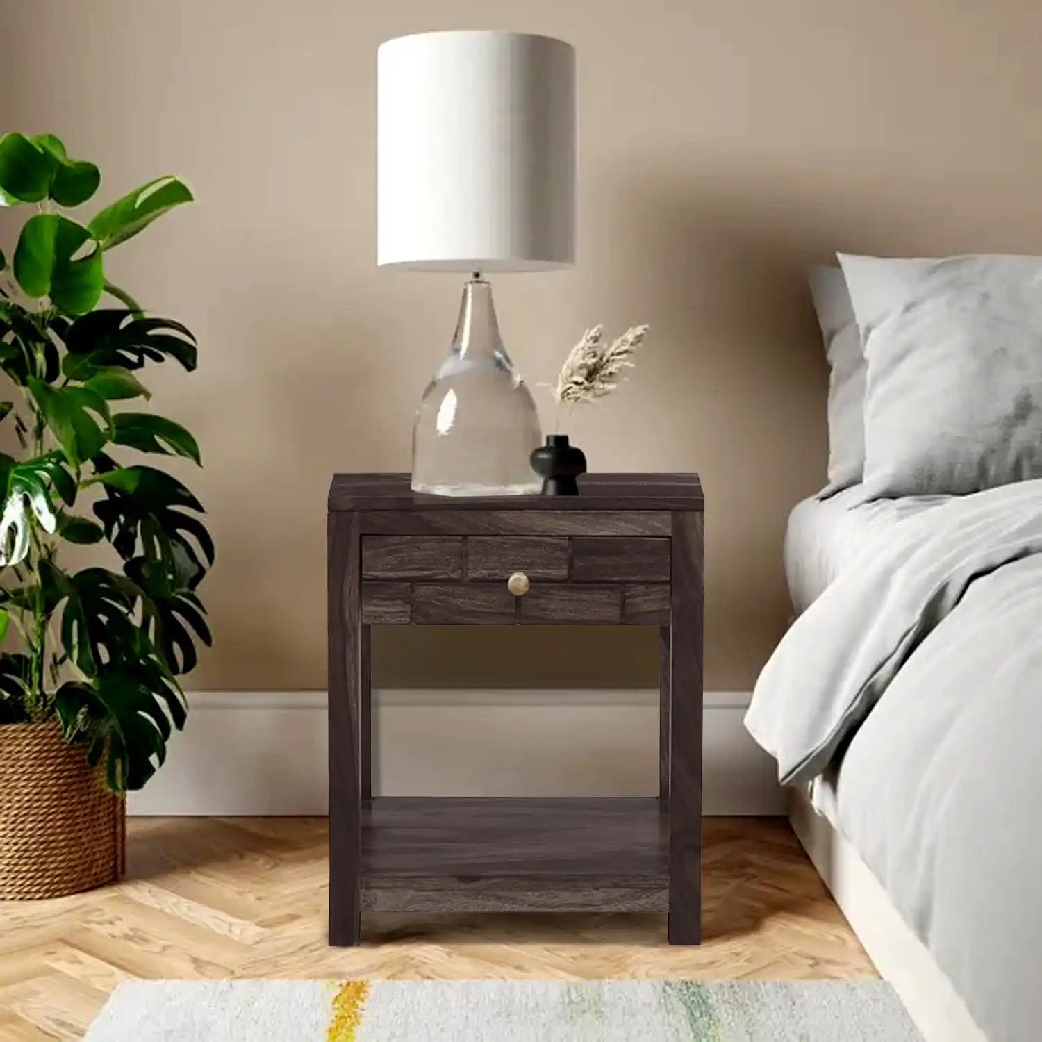 Sheesham side end table Rudra modern home furniture India