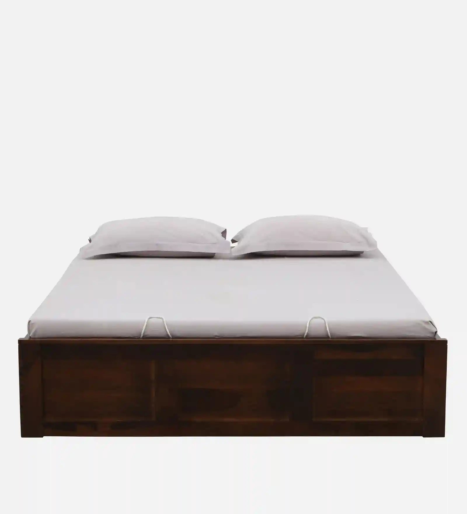 Sheesham wood queen size bed with hydraulic storage