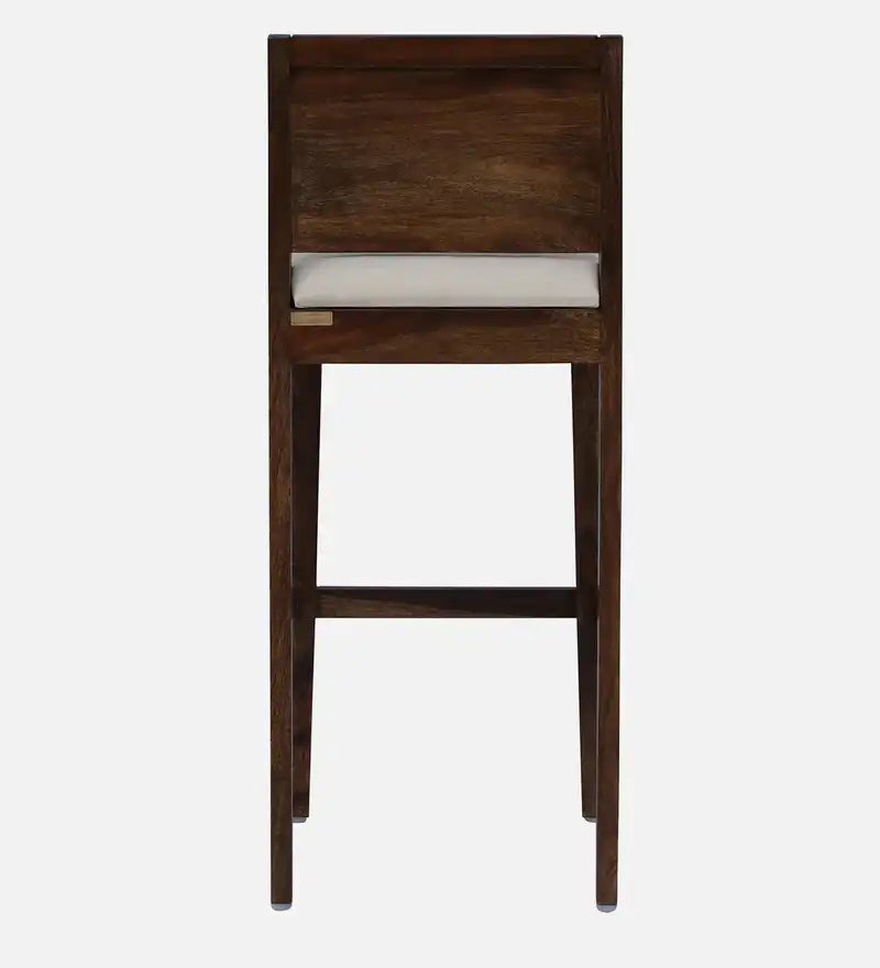 Sheesham wood bar chair contemporary design for kitchen seating and interiors