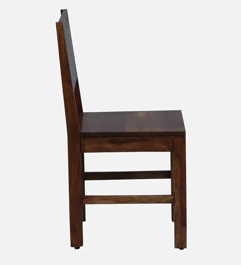 Sheesham wood dining chair set Harmonia design with durable solid wood and elegant finish