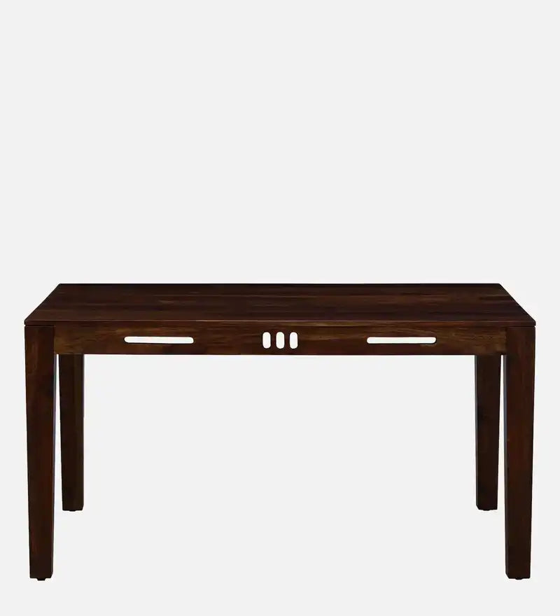 Sheesham wood dining table Jenine design with durable solid wood and elegant finish