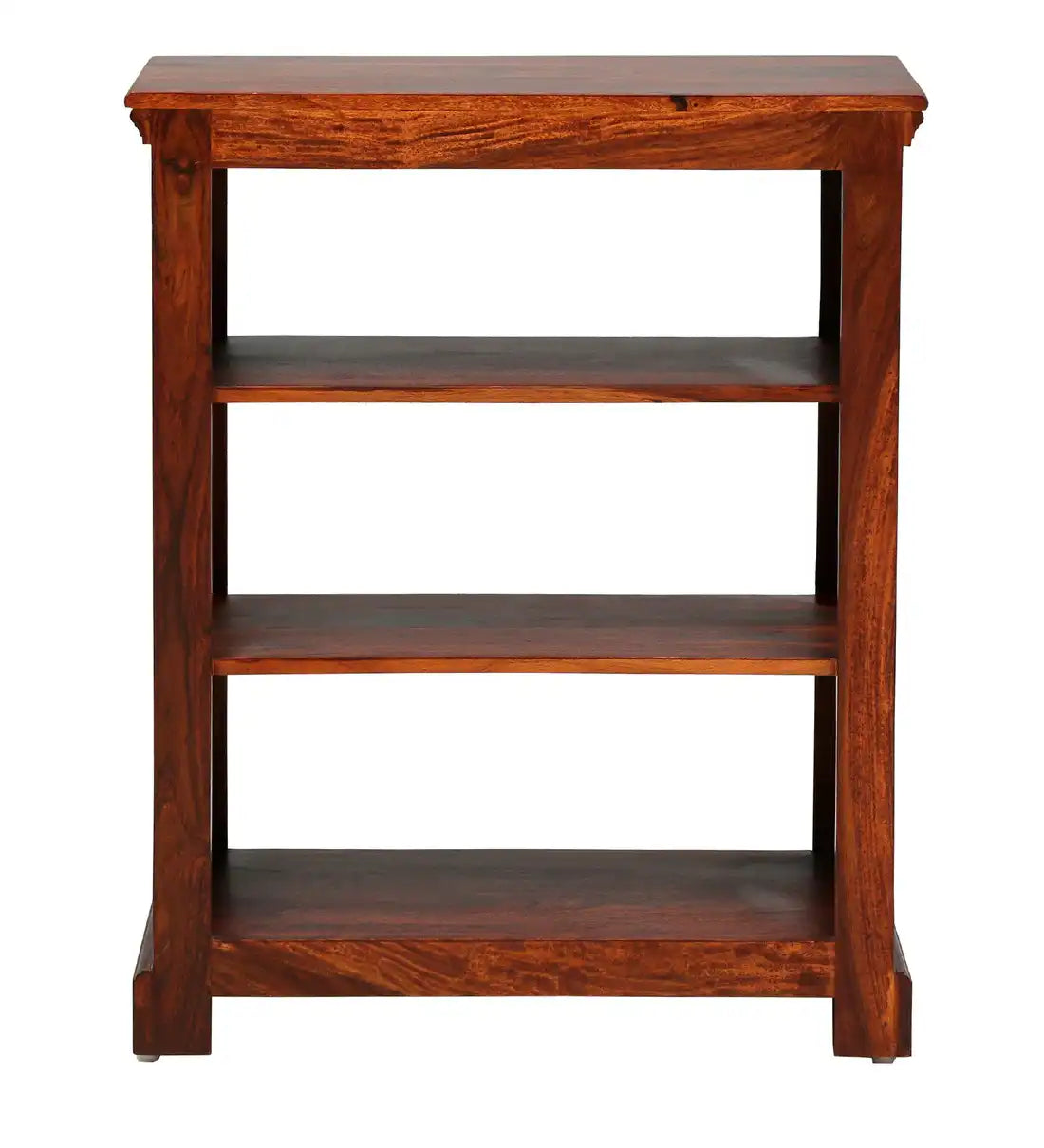 Sheesham wood shoe cabinet with classic traditional design for entryway storage furniture
