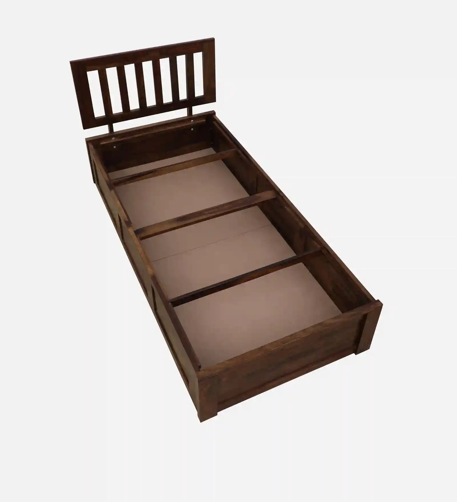 Sheesham wood single bed with storage Vriksha premium bed India