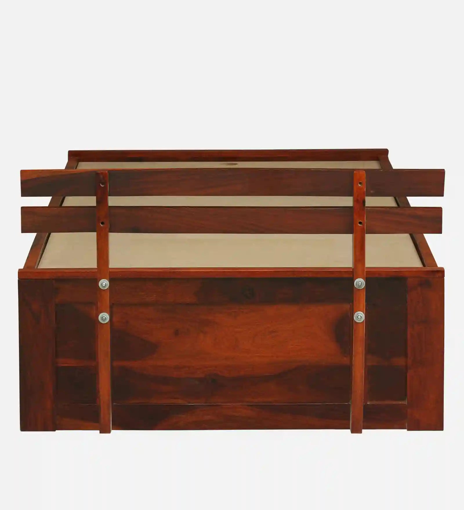 Sheesham wood single bed with storage Vriksha premium wooden bed India