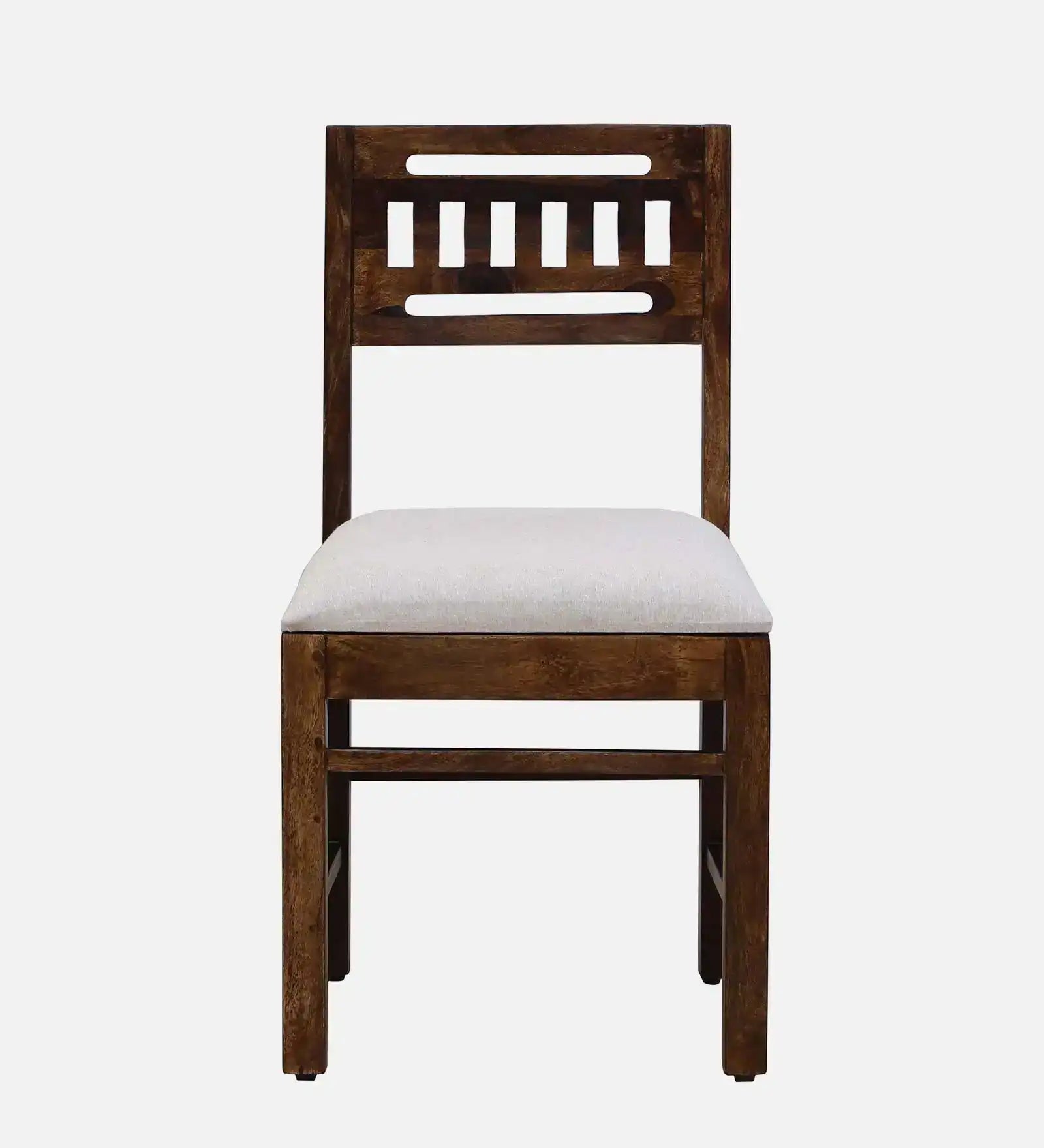 Sheesham wood six-seater dining set with bench Jenine durable furniture for home dining space