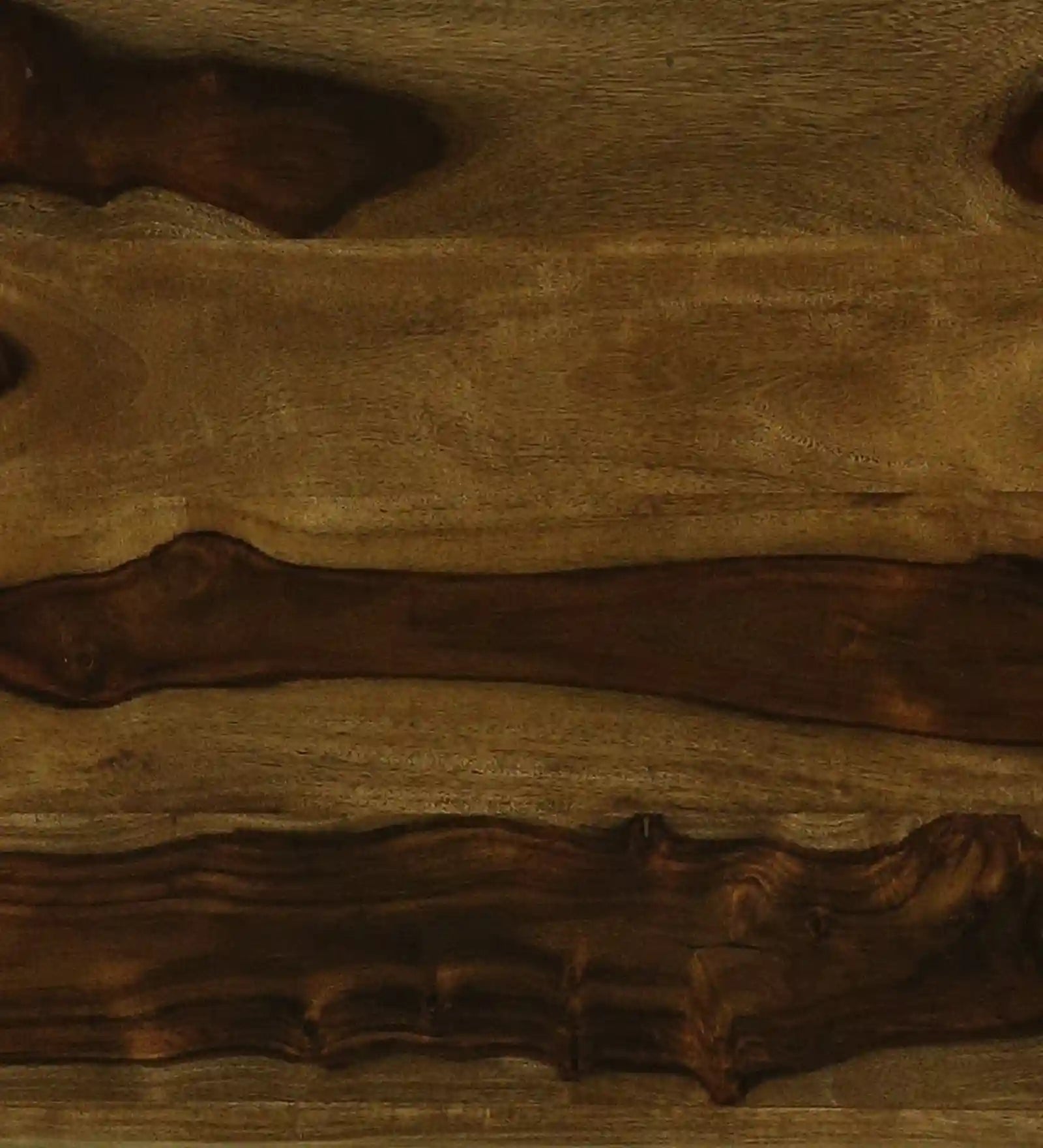 Rattan Sheesham Wood Dining Chairs (Set Of 2)