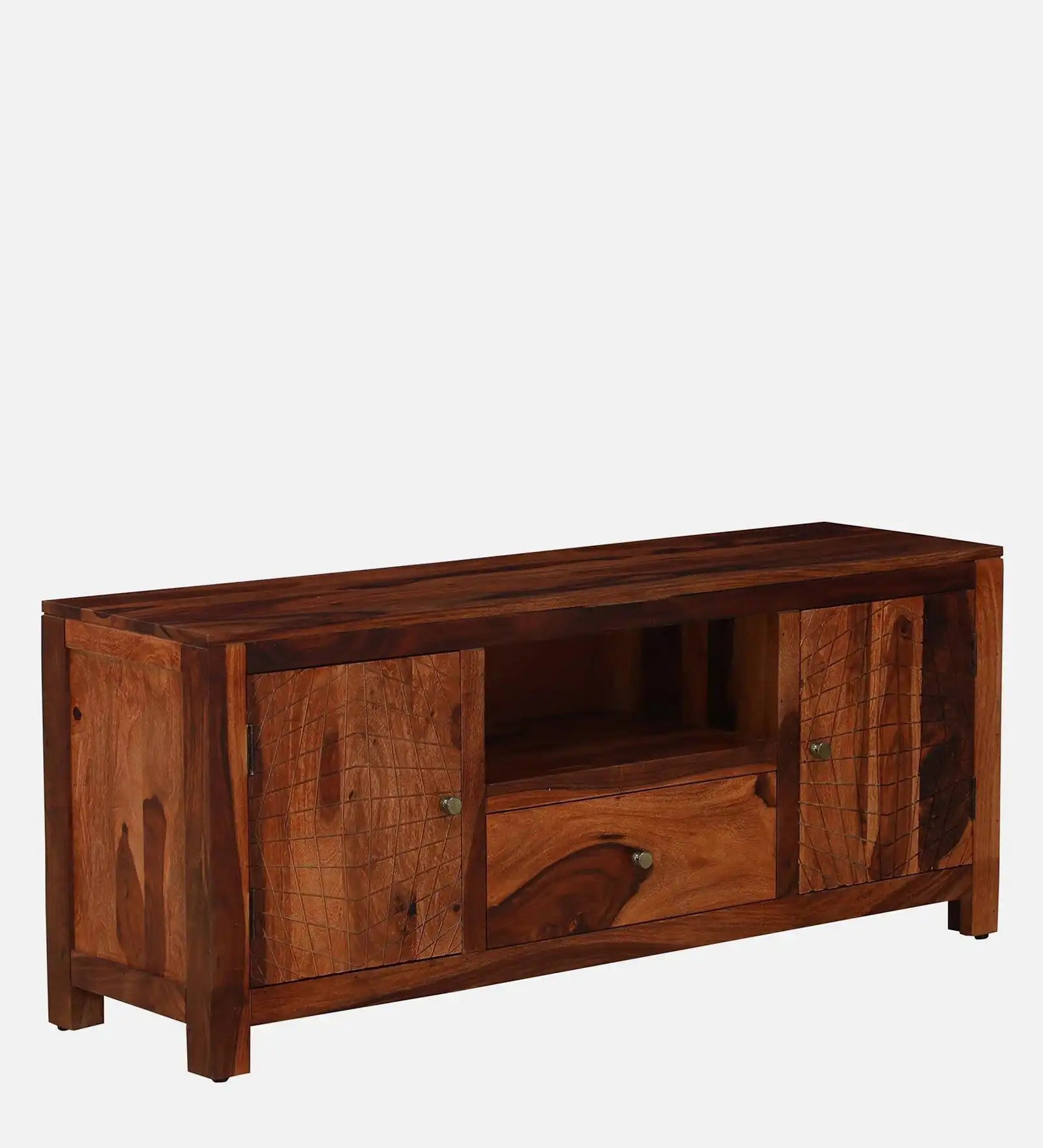 Sheesham wood tv stand solid wood tv console Harmonia India