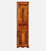 Anamika Sheesham Wood 1 Door Wardrobe In Honey Oak Finish by Rajwada