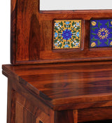 Anamika Sheesham Wood Dresser in Honey Oak Finish by Rajwada
