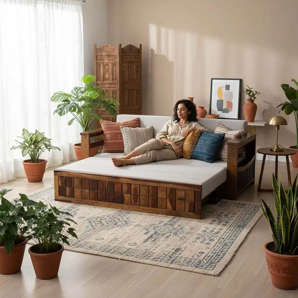 solid-sheesham-sofa-cum-bed-with-storage-lifestyal