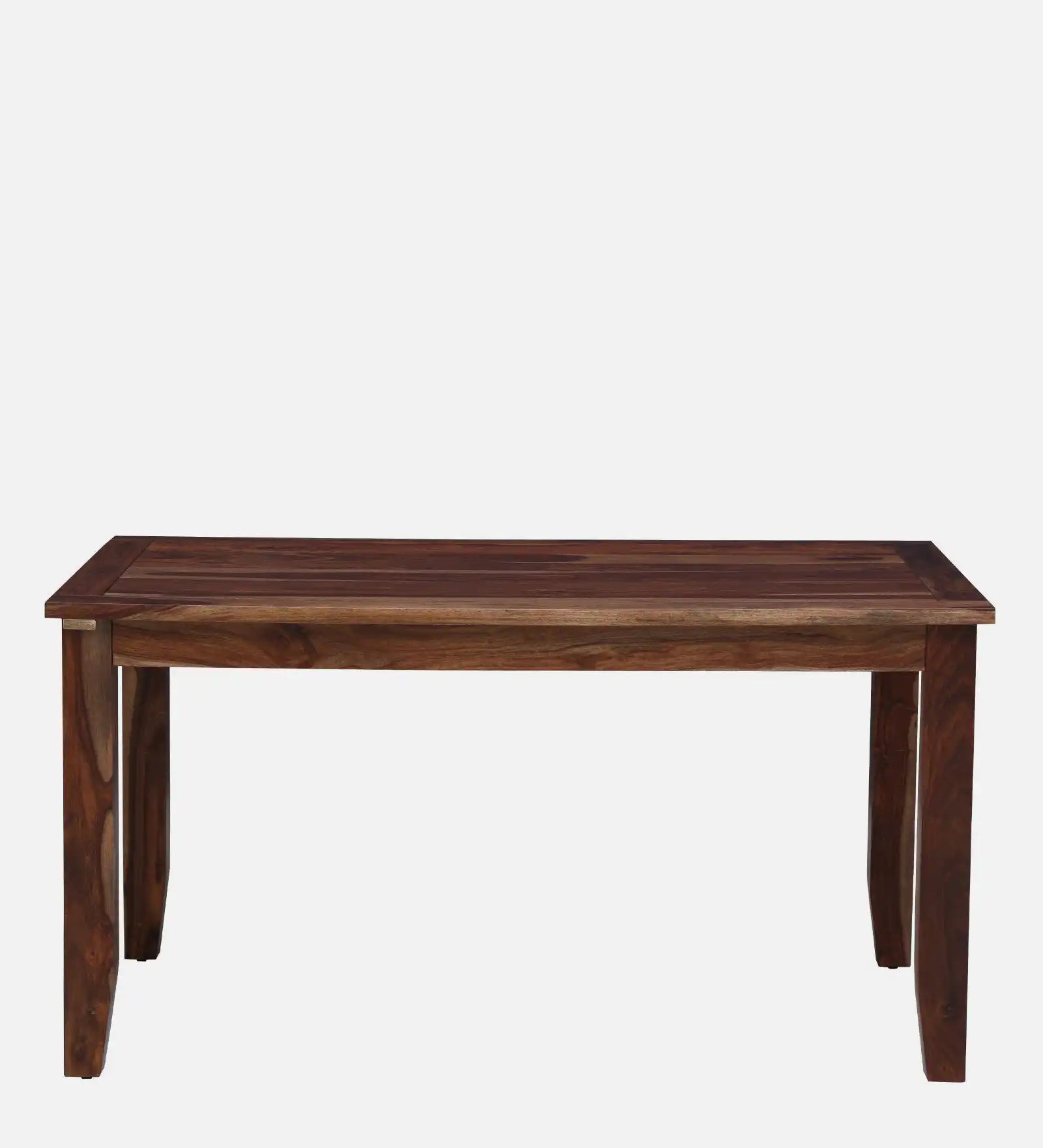 Solid sheesham wood six-seater dining table with bench Elista design strong and durable furniture