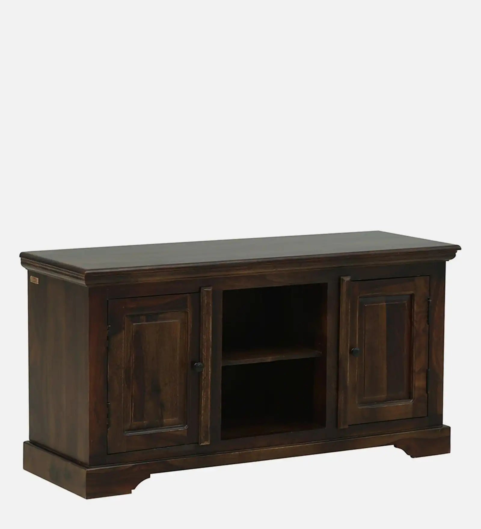Solid sheesham wood tv unit Kanishka modern tv cabinet design