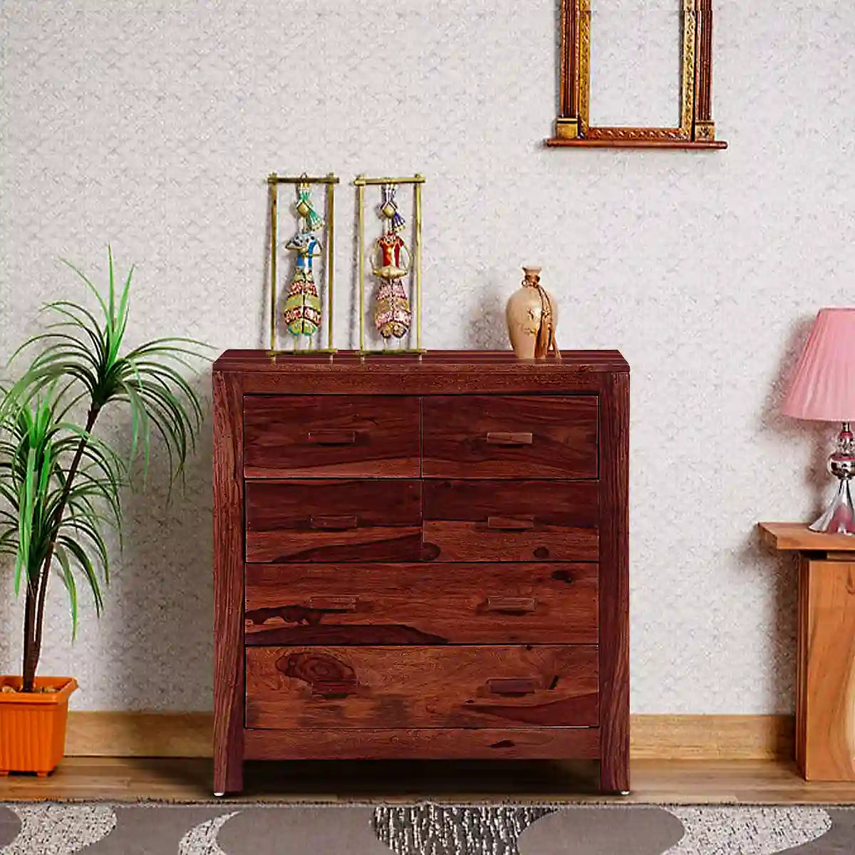 Solid wood Acro drawer cabinet modern bedroom storage unit design