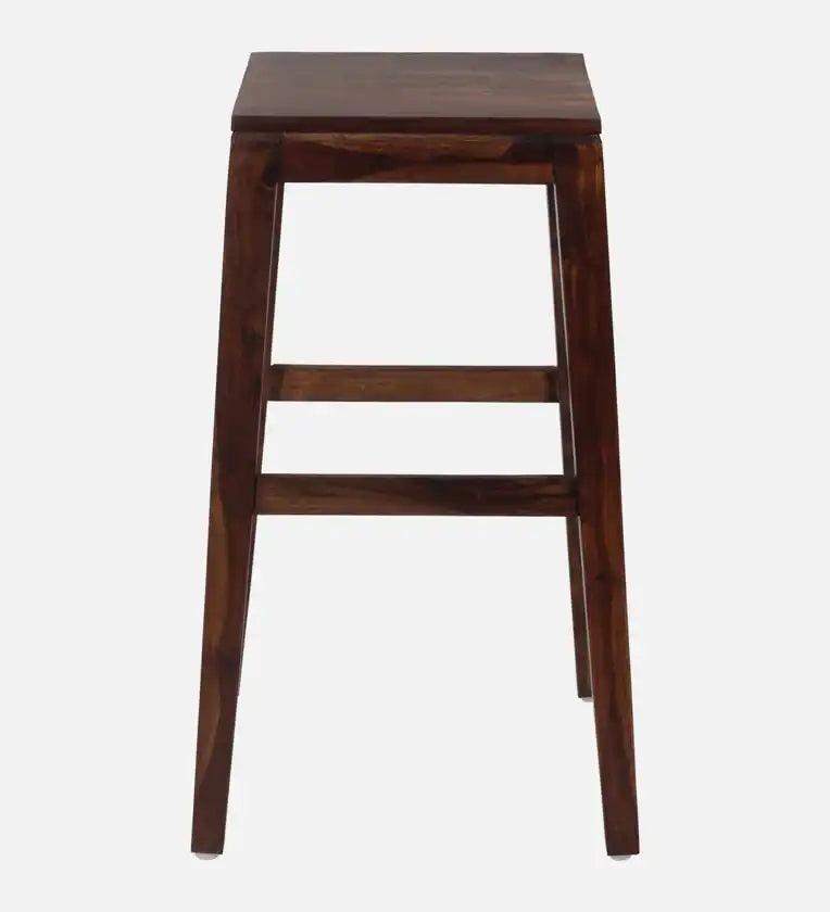 Solid wood bar stool traditional style for kitchen counter seating