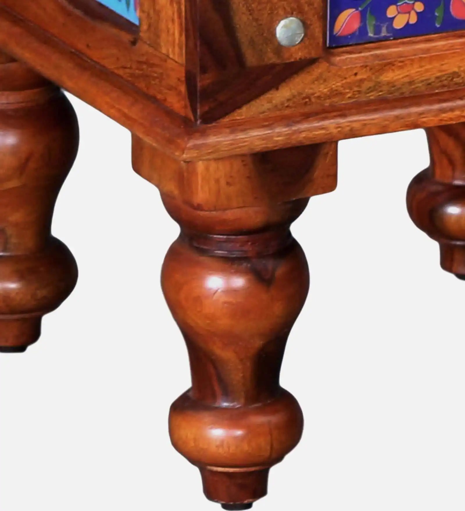 Solid wood bedside table Anamika sheesham finish India
