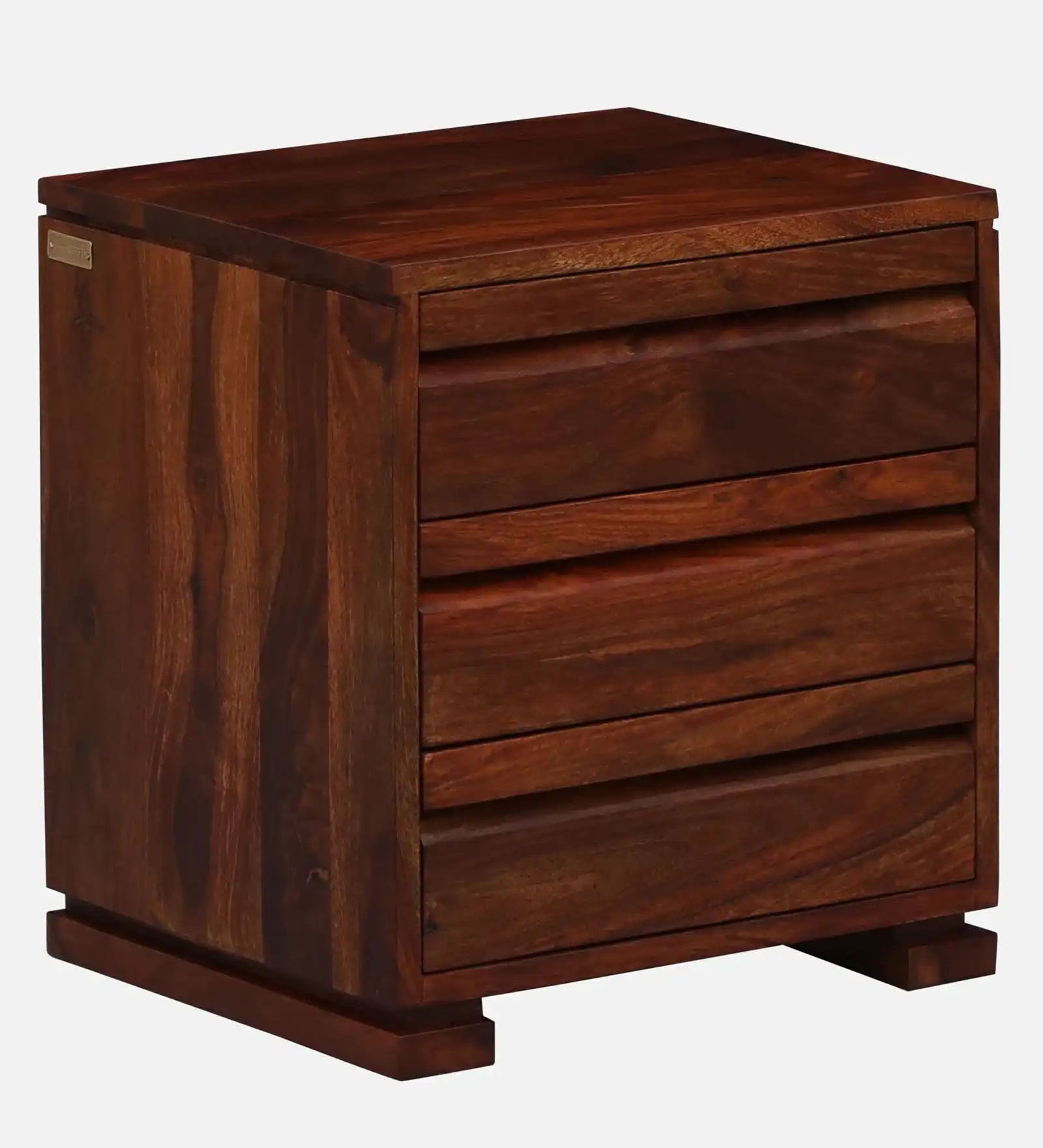 Solid wood bedside table Moscow drawer storage traditional design India